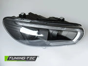 Faruri TUBE LIGHT BLACK LED pentru VW SCIROCCO 08-04.14 - LPVWU3