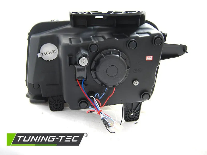 Faruri TUBE LIGHT BLACK Tuning-Tec pentru CHEVROLET CAMARO 09-13 - LPCT10