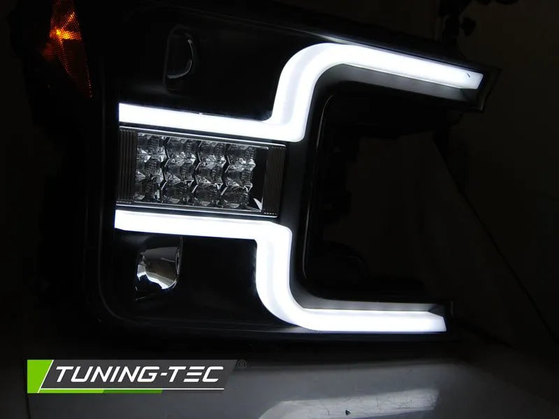 Faruri TUBE LIGHT BLACK Tuning-Tec pentru FORD F150 MK13 17-20 - LPFO90