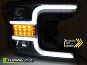Faruri TUBE LIGHT BLACK Tuning-Tec pentru FORD F150 MK13 17-20 - LPFO90