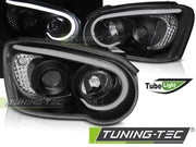 Faruri TUBE LIGHT BLACK Tuning-Tec pentru SUBARU IMPREZA II GD 03-05 - LPSU14
