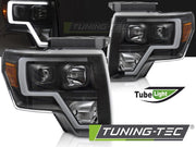 Faruri TUBE LIGHT BLACK pentru F150 MK12 08-14 - LPFOB2