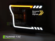 Faruri TUBE LIGHT BLACK pentru FORD F150 MK13 17-20 - LPFOB6