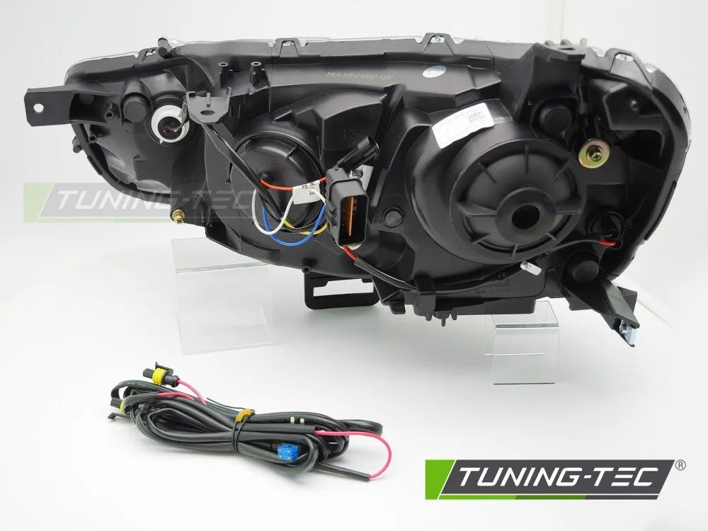 Faruri TUBE LIGHT BLACK pentru MITSUBISHI LANCER 8 08-16 - LPMI22