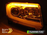 Faruri TUBE LIGHT CHROME CHRYSLER JEEP GRAND CHEROKEE 11-13 - LPCH31