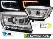 Faruri TUBE LIGHT CHROME DRL SEQ pentru VW CRAFTER II 2017- - LPVWV8