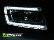 Faruri TUBE LIGHT CHROME DRL SEQ pentru VW CRAFTER II 2017- - LPVWV8