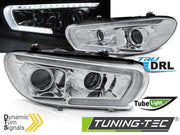 Faruri TUBE LIGHT CHROME LED pentru VW SCIROCCO 14-17 - LPVWU6