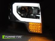 Faruri TUBE LIGHT CHROME Tuning-Tec pentru FORD F150 MK12 08-14 - LPFO87