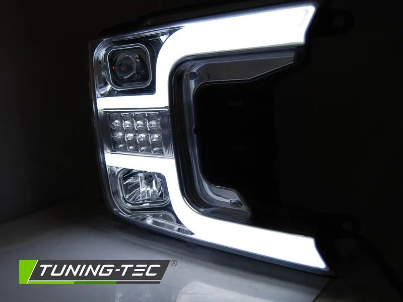 Faruri TUBE LIGHT CHROME Tuning-Tec pentru FORD F150 MK13 17-20 - LPFO89