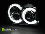 Faruri TUBE LIGHT CHROME Tuning-Tec pentru JEEP GRAND CHEROKEE 05-08 - LPCH29