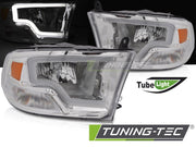 Faruri TUBE LIGHT CHROME pentru DODGE RAM 09-18 - LPDO35