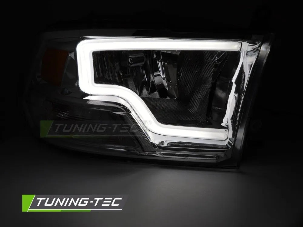 Faruri TUBE LIGHT CHROME pentru DODGE RAM 09-18 - LPDO35