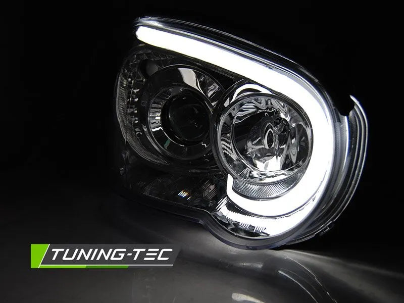 Faruri TUBE LIGHT Tuning-Tec pentru SUBARU IMPREZA II GD 03-05 - LPSU13