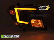 Faruri TUBE LIGHTS BLACK pentru NISSAN FRONTIER 10-14 - LPNI10