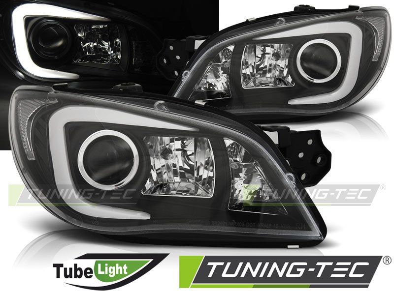 Faruri Tube Light pentru SUBARU IMPREZA II GD 06-07 Tuning-Tec - LPSU06