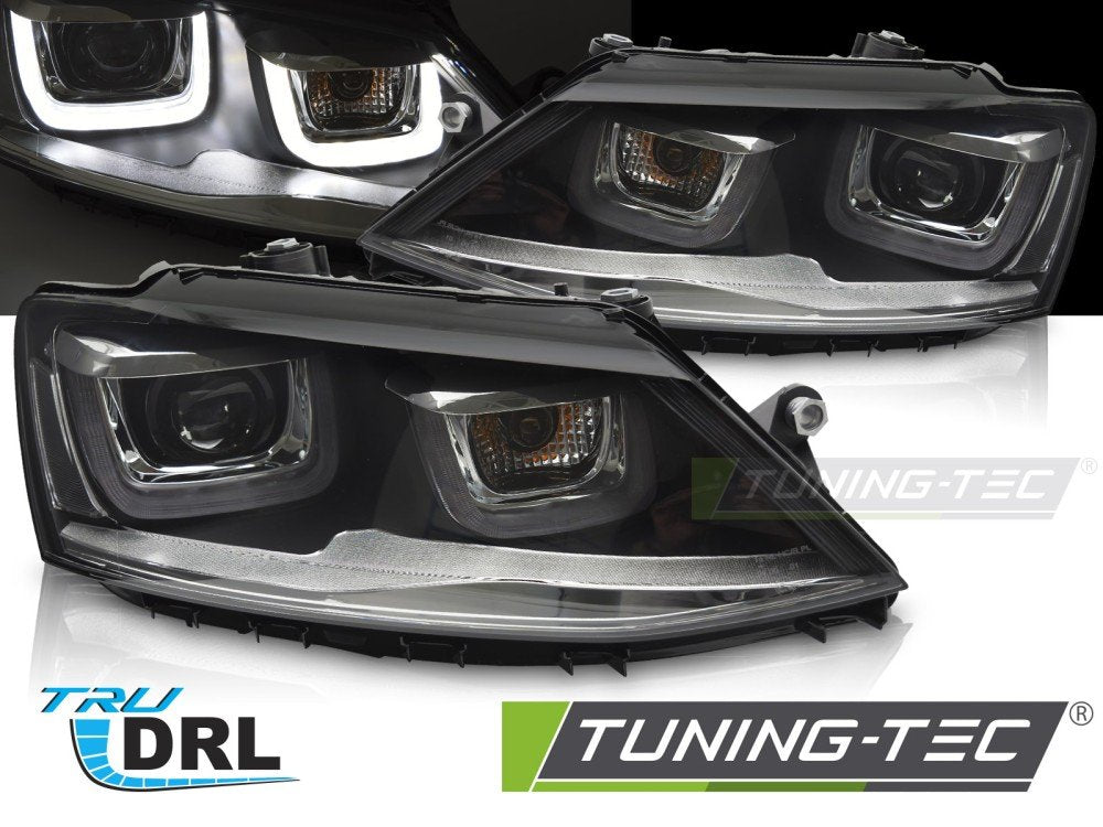 Faruri U-LED DRL pentru VW JETTA VI 11-18 - LPVX01