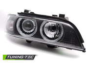 Faruri XENON ANGEL EYES BLACK pentru BMW E39 LCI 00-03 - LPBMO7