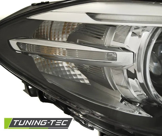 Faruri XENON ANGEL EYES LED DRL BLACK Tuning-Tec pentru BMW F10/ F11 - LPBMI2