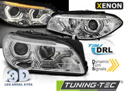 Faruri XENON ANGEL EYES LED DRL SEQ pentru BMW F10/F11 LCI 13-16 - LPBMO3