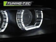 Faruri XENON Angel Eyes Black LED Tuning-Tec pentru BMW E92/E93 06-10 - LPBMJ5
