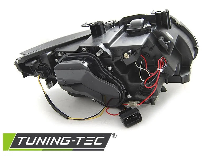 Faruri XENON Angel Eyes Black LED Tuning-Tec pentru BMW E92/E93 06-10 - LPBMJ5