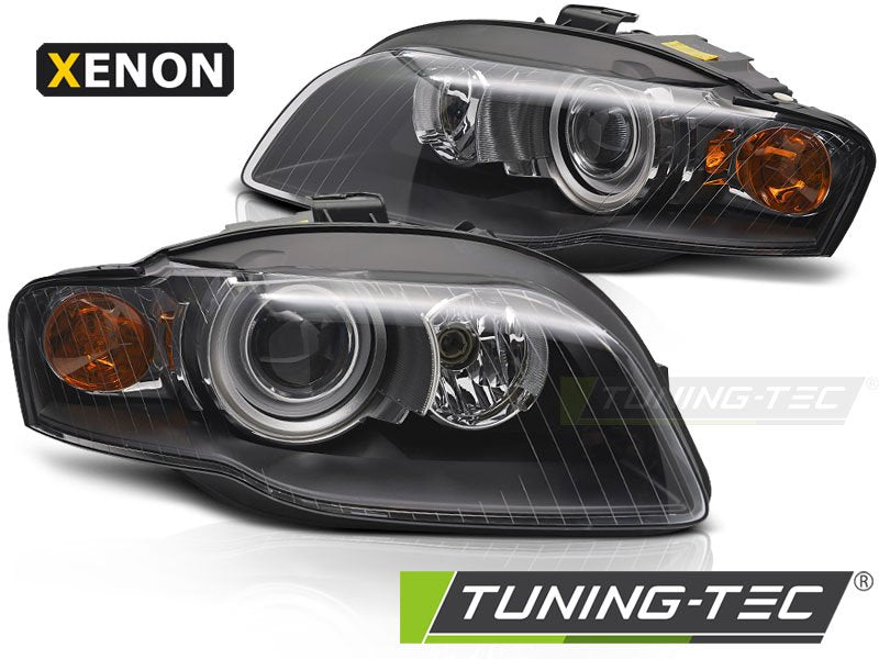 Faruri XENON BLACK pentru AUDI A4 B7 11.04-03.08 - LPAUG5