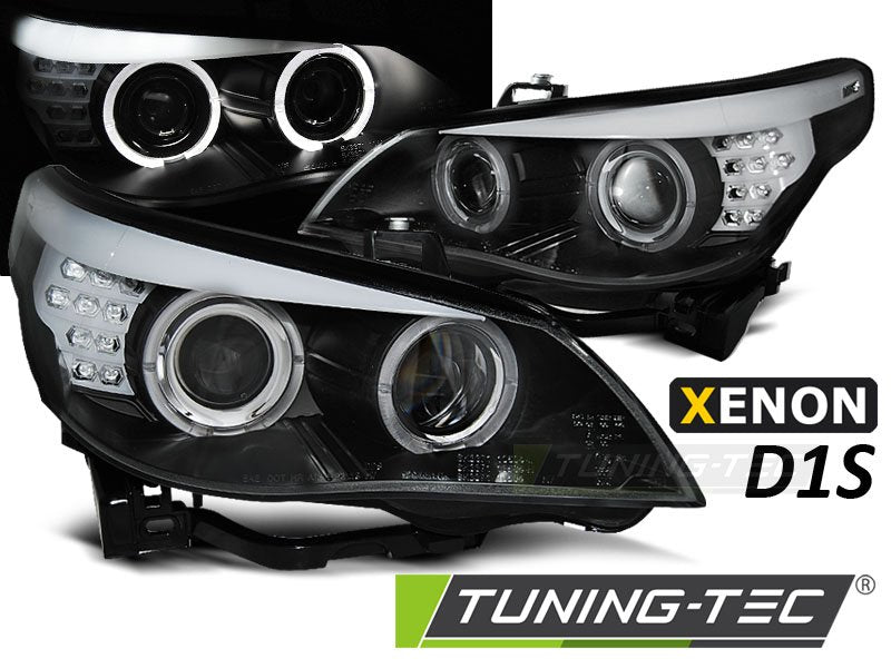 Faruri XENON D1S ANGEL EYES pentru BMW E60/E61 05-07 - LPBMP0