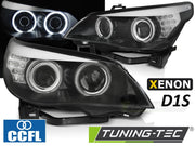 Faruri XENON D1S CCFL ANGEL EYES pentru BMW E60/E61 05-07 - LPBMP1