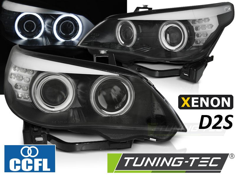 Faruri XENON D2S CCFL ANGEL EYES pentru E60/E61 03-04 - LPBMO9