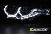 Faruri XENON LED ANGEL EYES DRL CHROME BMW F30/F31 - LPBML9