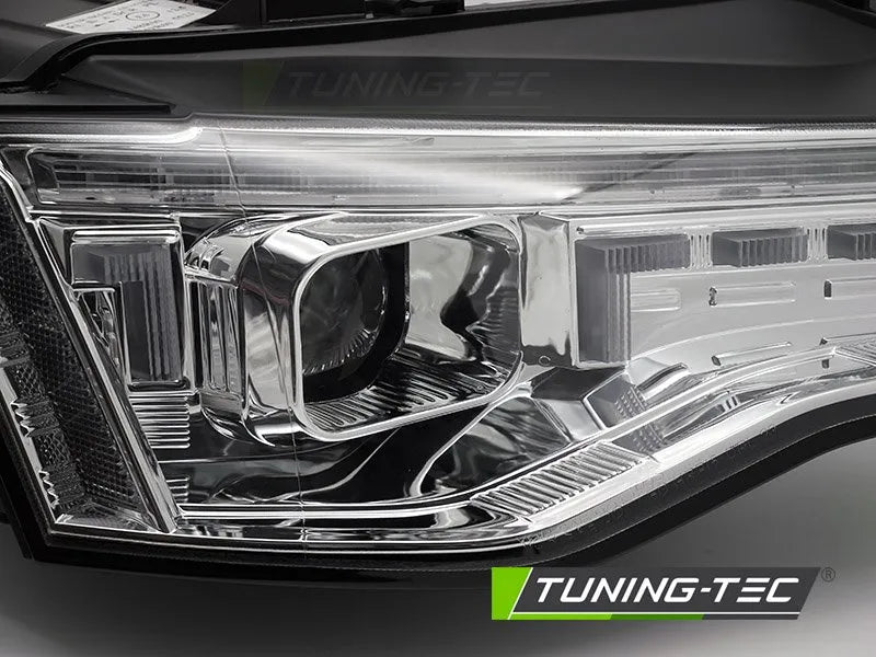 Faruri XENON LED CROM SEQ pentru AUDI A5 11-16 - LPAUG1