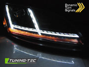 Faruri XENON LED DRL BLACK AFS Tuning-Tec pentru AUDI TT 10-14 8J - LPAUF2