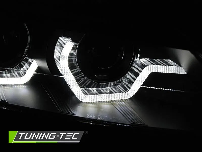 Faruri XENON LED DRL BLACK AFS Tuning-Tec pentru BMW Z4 E89 09-13 - LPBMM8