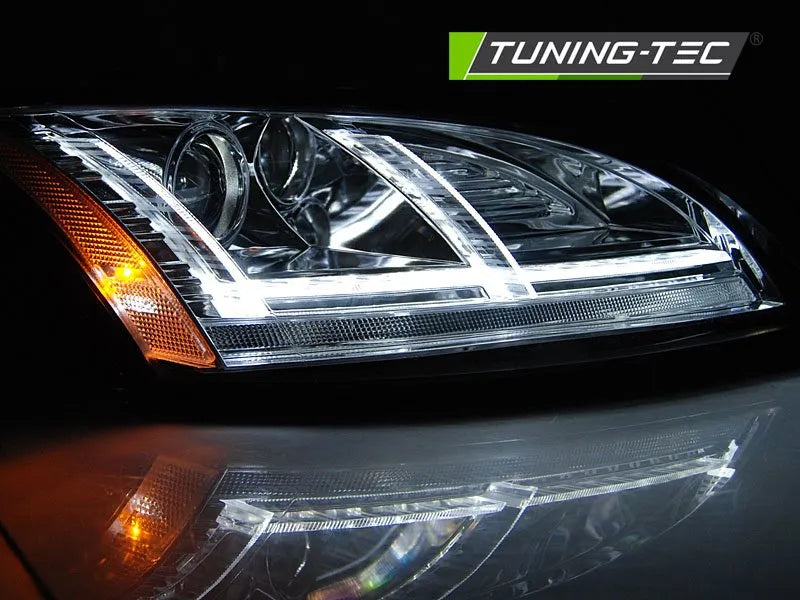 Faruri XENON LED DRL CHROME AFS Tuning-Tec pentru AUDI TT 10-14 8J - LPAUF1