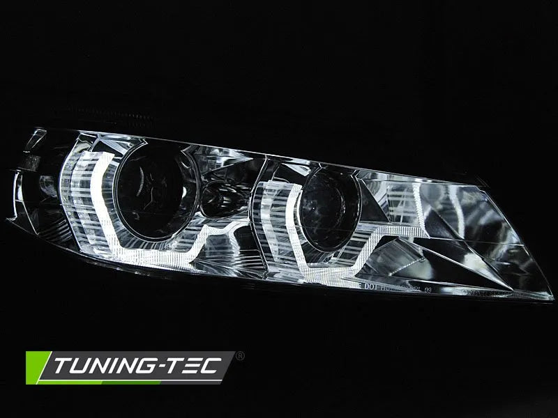 Faruri XENON LED DRL CHROME PENTRU BMW Z4 E89 09-13 - LPBML3