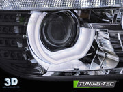Faruri XENON U-TYPE HID CHROME pentru BMW F30/F31 10.11 - 05.15 - LPBML7