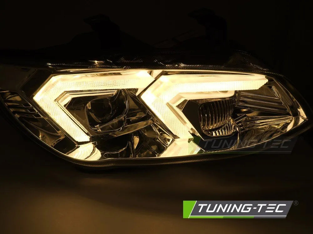 Faruri XENON cu DRL LED pentru BMW E92 / E93 LCI 10-13 - LPBMS5
