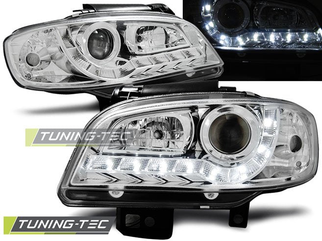 Faruri ci Daylight Chrome pentru Seat Ibiza/Cordoba 09.99-02 Tuning-Tec - LPSE19