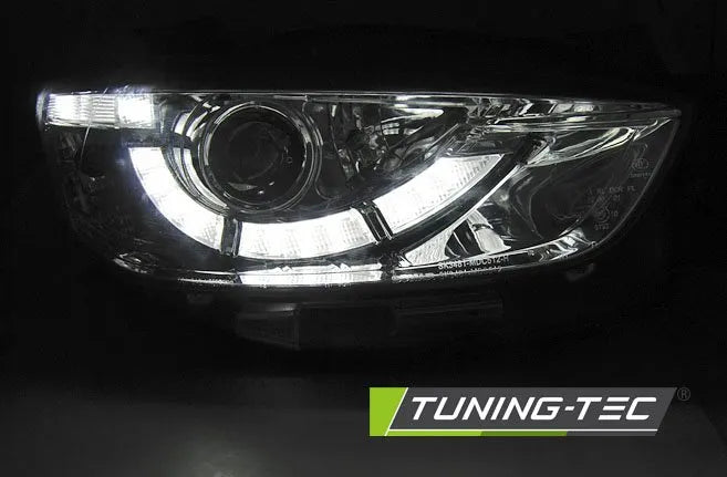 Faruri cromate DRL pentru Mazda CX5 11-15 Tuning-Tec - LPMA10
