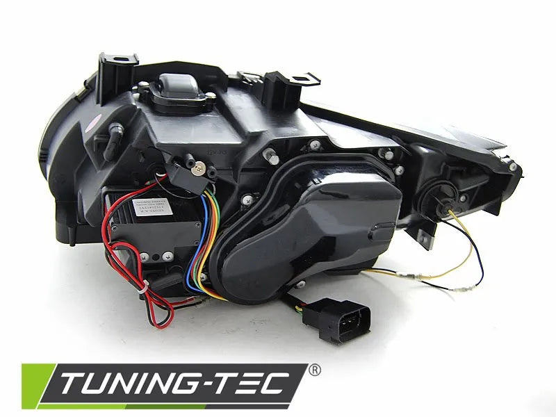 Faruri cu Angel Eyes ASF LED Negri pentru BMW E92/E93 06-10 Tuning-Tec - LPBMJ3