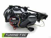 Faruri cu Angel Eyes ASF LED Negri pentru BMW E92/E93 06-10 Tuning-Tec - LPBMJ3