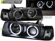 Faruri cu Angel Eyes BMW E36 Tuning-Tec - LPBM68
