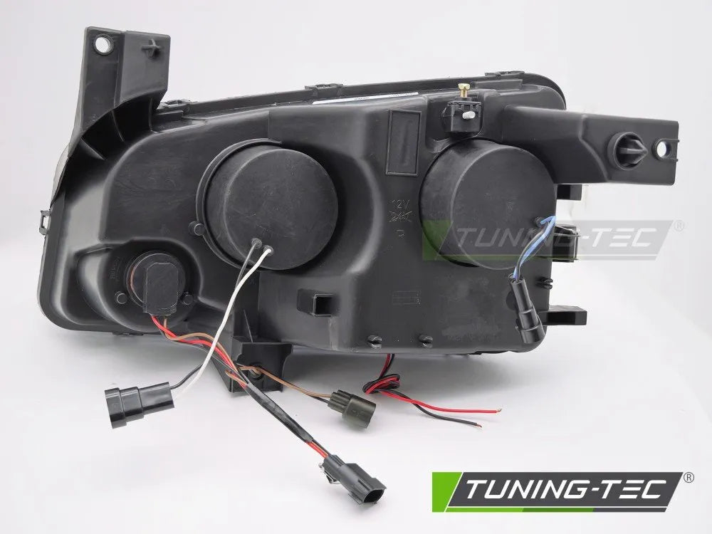 Faruri cu Angel Eyes CCFL Negru pentru Dodge Charger LX 06-1 Tuning-Tec - LPDO12