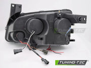 Faruri cu Angel Eyes CCFL Negru pentru Dodge Charger LX 06-1 Tuning-Tec - LPDO12