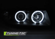 Faruri cu Angel Eyes CCFL pentru Seat Leon/Toledo Tuning-Tec - LPSE36