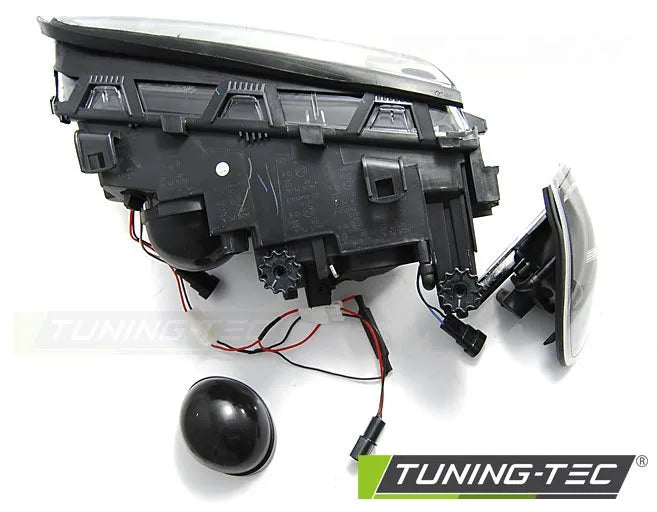 Faruri cu Angel Eyes LED pentru BMW E46 98-01 Tuning-Tec - LPBMG0