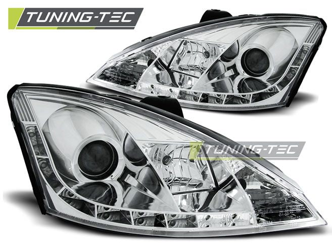 Faruri cu Daylight Chrome pentru Ford Focus I 10.98-10.01 Tuning-Tec - LPFO22