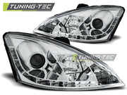 Faruri cu Daylight Chrome pentru Ford Focus I 10.98-10.01 Tuning-Tec - LPFO22