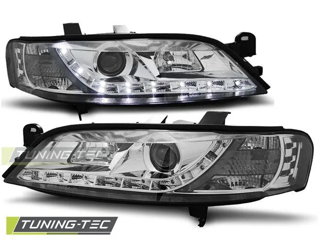 Faruri cu Daylight Chrome pentru Opel Vectra B 11.95-12.98 Tuning-Tec - LPOP53